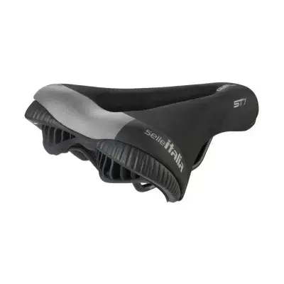 Selle Italia ST1 SuperFlow L3 Fahrradsattel - Gel Soft-Tek, idmatch L3, 166×261 mm, Premium Komfort