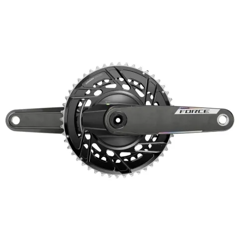 SRAM Quarq Force E1 Kurbelgarnitur 170mm 50-37T mit Powermeter - Präzise Leistungsmessung