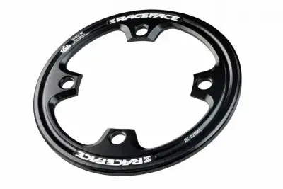Race Face Bash Guard, 104 BCD, 36 schwarz - robuster Kettenschutz für moderne Ausführung