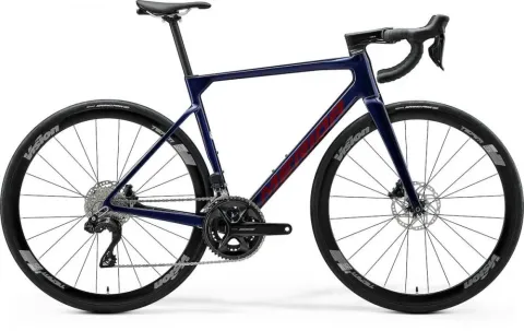 Merida Scultura 5000 Rennrad M Starfield Purple-Red, Carbonrahmen CF3, Shimano 105 Di2 12-fach,…