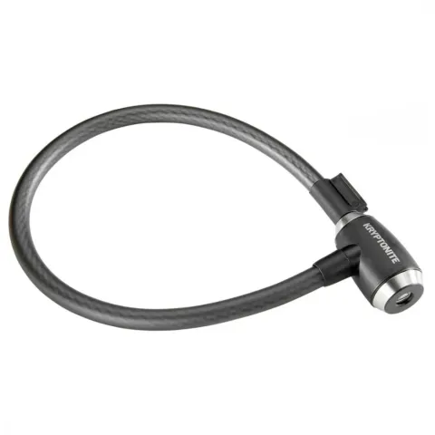 Kryptonite KryptoFlex 1565 Kabelschloss, 65 cm Länge, 15 mm flexibles Stahlkabel, Sicherheitsstufe…