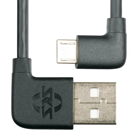 SKS COMPIT Micro-USB-Kabel für Android-Smartphones, 70 mm, abgewinkelte Stecker, ideal für COMPIT…