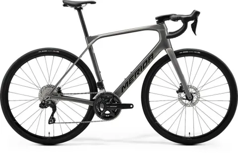 Merida Scultura Endurance 6000 Rennrad XS Warm Slate Grey Black, CF3 Carbonrahmen, Shimano 105…