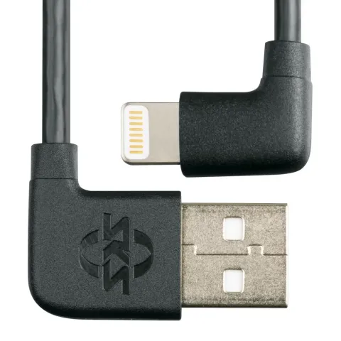 SKS GERMANY COMPIT Kabel iPhone Lightning  kurzes Ladekabel mit Winkelstecker, verbindet iPhone…
