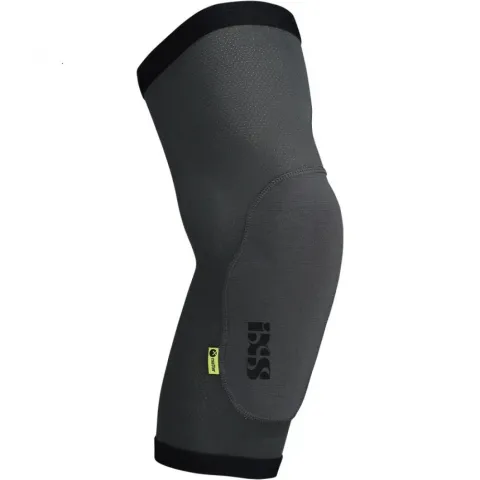 IXS Sports Division iXS Flow Light Knee Guard XL grey - leichter Knieschoner mit Top-Belüftung