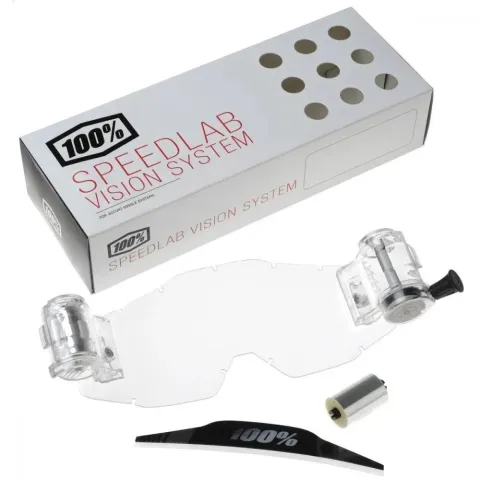 100% SVS Roll Off System unis no color - klare Sicht mit Roll-Off-Technik