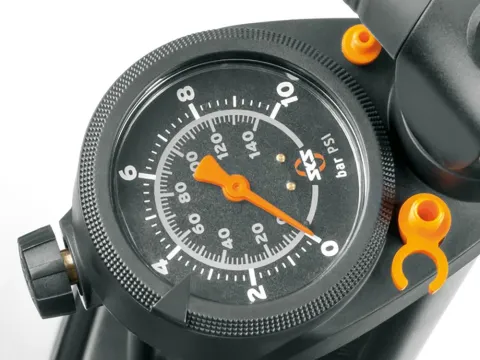 SKS Ersatzmanometer für Airworx 10.0 Plus Standpumpe, präzise Druckanzeige bis 10 Bar, einfache…