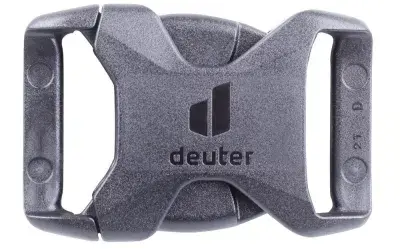 Deuter Schnalle S 30 mm Schwarz - Ersatz-Schnellverschluss für Rucksäcke