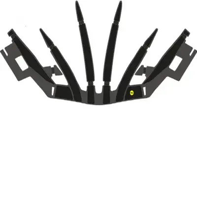 IXS Sports Division iXS Pad Kit MiPS Trail EVO M/L black - komfortables Ersatzpolster-Set