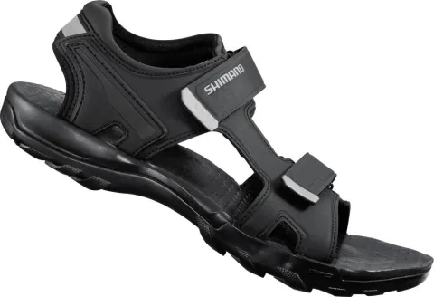 SHIMANO SD500 Fahrradsandalen - MTB SPD, Größe 44, Schwarz
