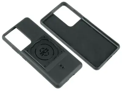 SKS COMPIT Cover Samsung Galaxy S21 Ultra 5G  Stoßdämpfende Handyhülle mit Bajonettaufnahme für…
