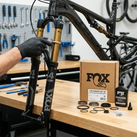 FOX Service Set 34 29in 150 15x110 QR Kashima Matt - optimale Gabelwartung