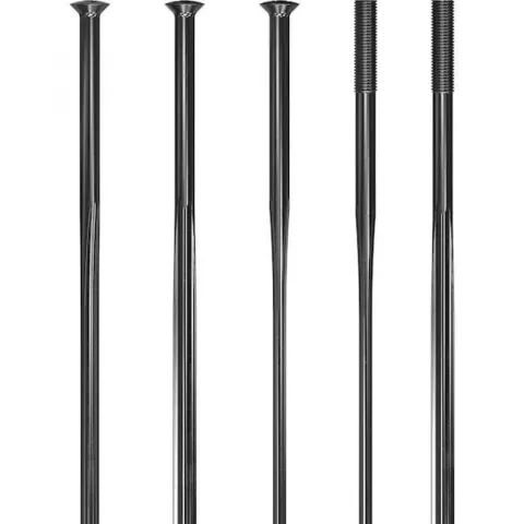 DT Swiss Speiche Revolite Straightpull 2.0/2.3/1.3 302 mm Schwarz - langlebige Leichtbau-Speiche