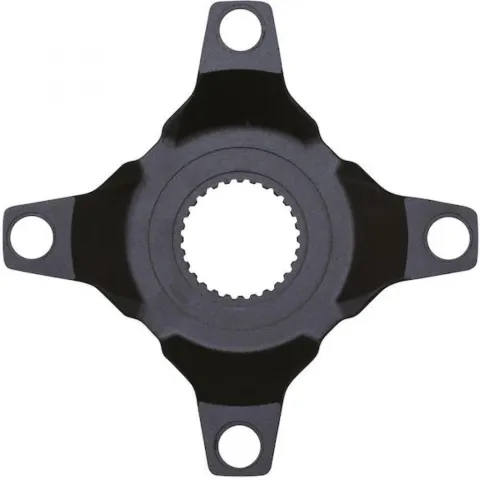 FSA Spider E-Bike 4-Arm 1x BCD 104 mm Schwarz - leichter Kettenblattadapter für Bosch Gen4