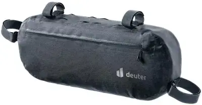 Deuter Cabezon FB 6 Rahmentasche 6 Liter wasserdicht - Leichte Fahrradtasche Weiß, Größe L