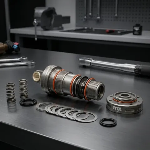 FOX Service Set Valving Assy DHX2/FX2 Compression Base Valve - präzise Dämpfungs-Performance