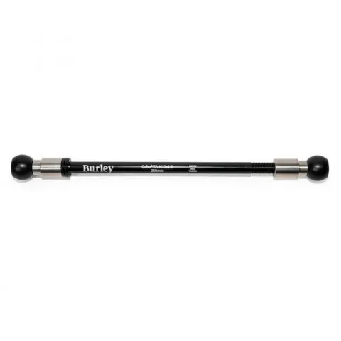 Burley Steckachse COHO XC M12x1.5, 209 mm Schwarz - Adapter für 12 mm Hinterradachsen
