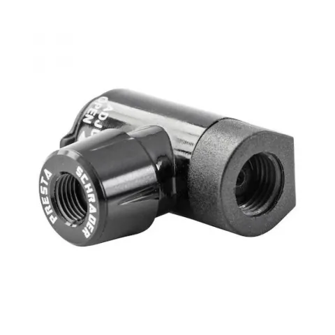 Merida Adapter für CO2 Kartusche One Size Schwarz - schnelle Reifenbefüllung unterwegs