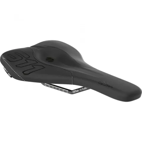 SQlab Sattel 611 ERGOWAVE® 15cm - Ergonomischer Fahrradsattel mit Stufensattel-Technologie