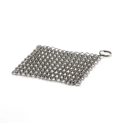 Petromax Ringreiniger XL Edelstahl 20x20 cm  Perfekt für Guss- und Schmiedeeisen, schont die…