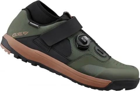 SHIMANO Fahrradschuhe GE900 MTB SPD Schuhe - Herren/Damen, Größe 39, Grün