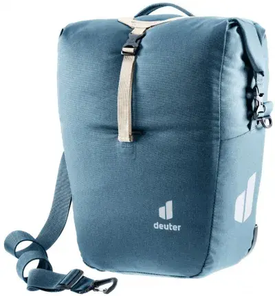 Deuter Valbona 20+5 Hinterradtasche - Gepäckträgertasche mit Roll-Top und BagFix