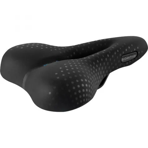 Selle San Marco Sattel Trekking Open-Fit Gel 188 x 273 mm Schwarz - maximaler Komfort für Trekking…