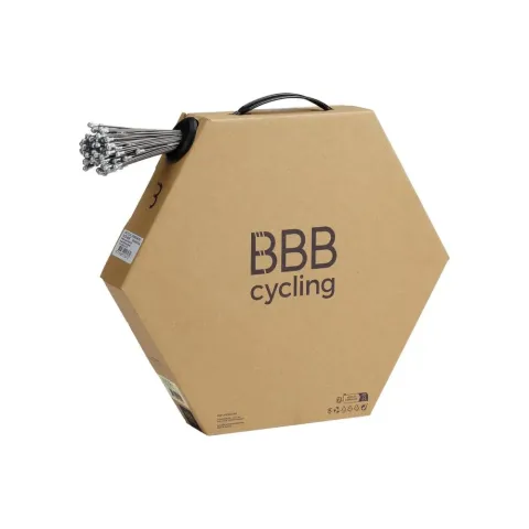 BBB Cycling BBB Bremszug BrakeWire inox slick 1.5x900mm silber - geschmeidige Bremsperformance