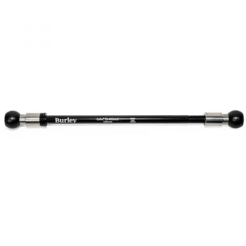 Burley Steckachse COHO XC M12x1.5, 229 mm Schwarz - sichere Anhänger-Befestigung