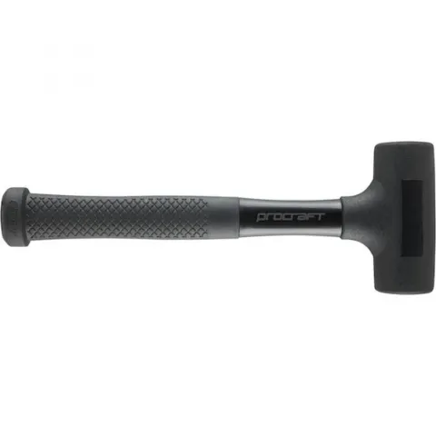 Procraft Werkzeug Schonhammer Ultimate 515 g Schwarz - rückschlagfrei & materialschonend