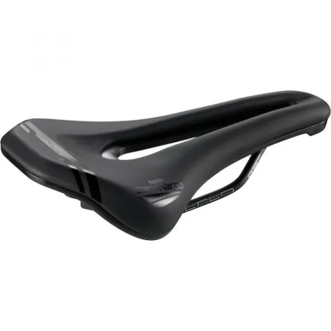 Selle San Marco Sattel Ground Dynamic 140 x 255 mm Schwarz - komfortabler MTB- und Gravel-Sattel