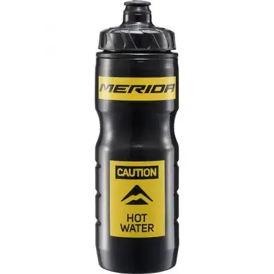 Merida Trinkflasche THERMO 650 ml Schwarz - doppelt so lange heiß oder kalt