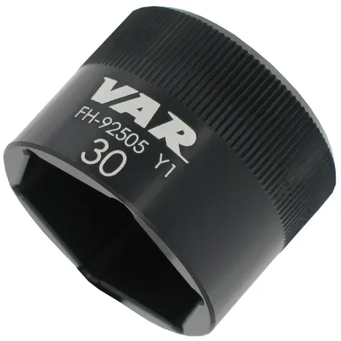 VAR Steckschlüssel 30mm Gabelkappe 30mm - präzises Werkzeug für Federgabelkappen