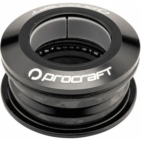 Procraft Steuersatz Comp 4450 semi-integriert 1 1/8 Zoll Schwarz - präzises Lenkverhalten