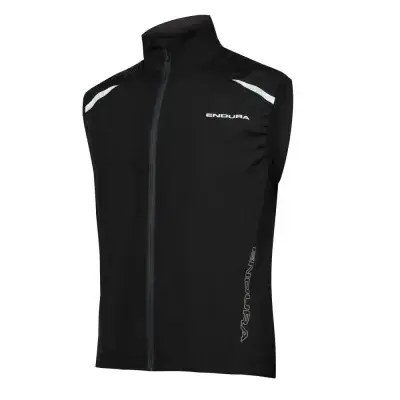 Endura Hummvee Weste XL, Schwarz - winddichte Weste mit Netzrücken, PFC-freier DWR-Imprägnierung,…