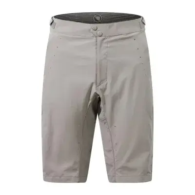 Endura GV500 Foyle Short fossil S - schlank geschnittene Gravel Radhose, leicht, strapazierfähig…