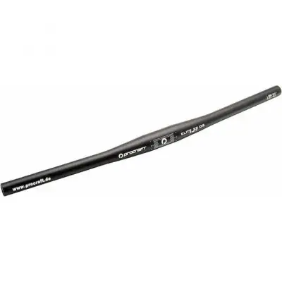 Procraft Lenker Elite XC 31.8 mm/5°/580 mm schwarz - leichter MTB-Lenker mit Top-Kontrolle