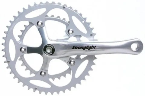 Stronglight Kurbelgarnitur 2F IMPACT 170 mm silber 34/48
