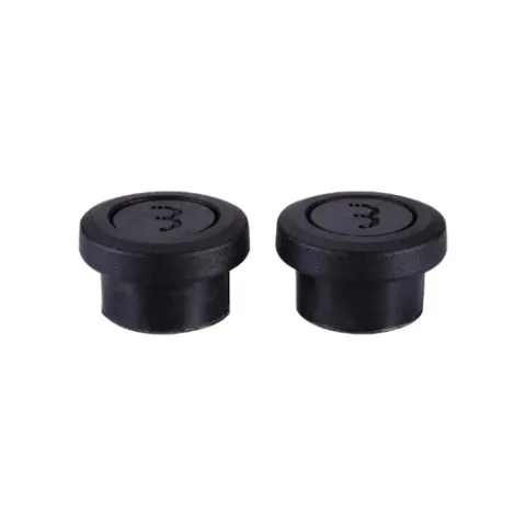BBB Cycling endplugs KingComfort 22-24 mm schwarz - sicherer Abschluss für Lenkergriffe