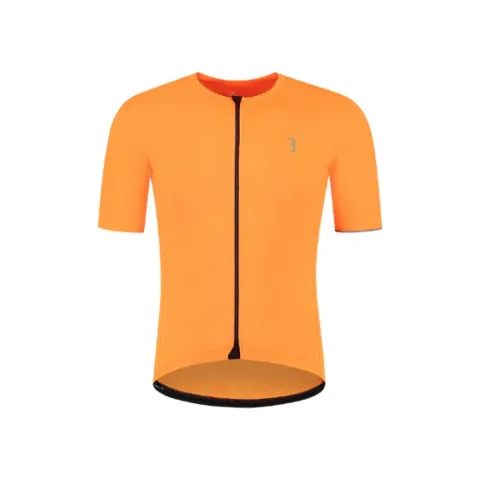 BBB Cycling Trikot Essence (male) M neon orange - atmungsaktives Rennrad-Trikot der aktuellen…