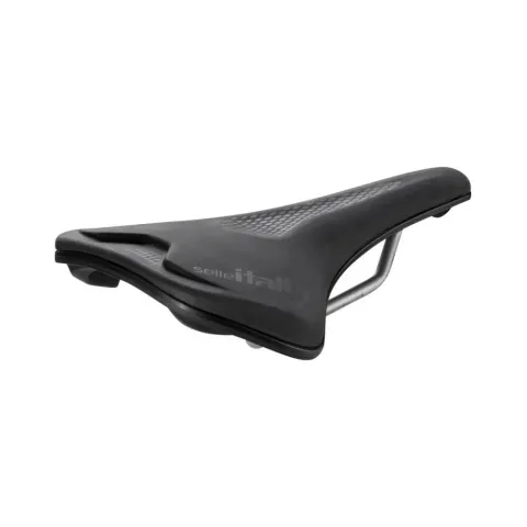 Selle Italia Model Y Superflow L2 black - ergonomischer Rennrad- und Gravel-Sattel mit 142 mm…