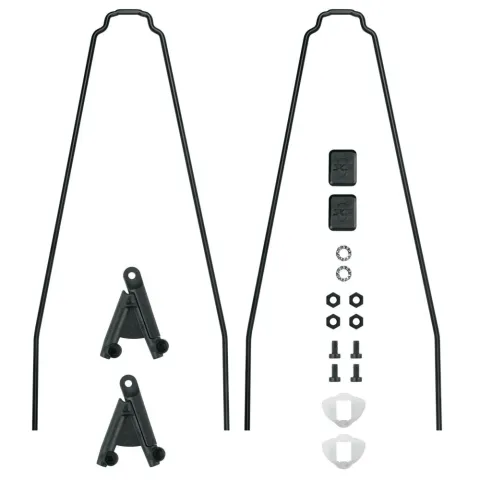 SKS Bluemels Style 46 Ersatzstreben Set für 28 Zoll Schutzbleche, 325 mm Vorderradstreben, schwarz,…