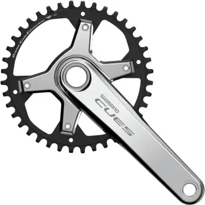 SHIMANO Kurbelgarnitur CUES FC-U6030-1 - 6030-1, 170mm, silber