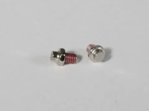 BBB Cycling Fett Pins 2 Stück schwarz Größe Universal schwarz - mehr Grip für deine Pedale