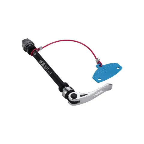 BBB Cycling BBB Gabelhalter ForkGrip schwarz/silber Einheitsgröße schwarz - sicherer Transport der…