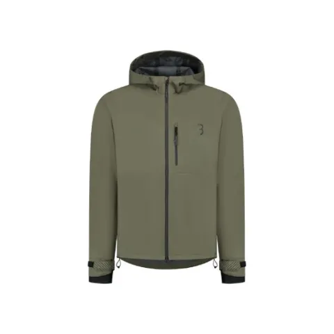BBB Cycling Regenjacke Rainshield Explorer L olive - zuverlässiger Regenschutz für Rad und Alltag