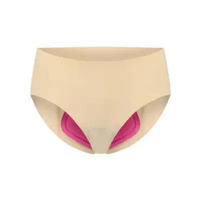 BBB Cycling underwear ComfortBrief with padding (female) XS nude - gepolsterte Radhose für…