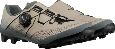 SHIMANO SHIMANO Fahrradschuhe XC503 Damen MTB SPD Fahrradschuhe Beige Größe 38