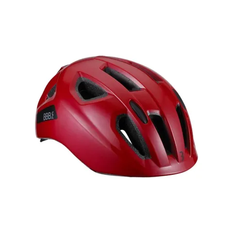 BBB Cycling BBB Helme Sonar M (52-58cm) M rot glanz - sicherer Fahrradhelm mit LED-Rücklicht