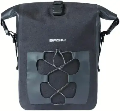 Basil Navigator Waterproof M MIK-Studs 14 Liter - wasserdichte Einzeltasche für Gepäckträger,…